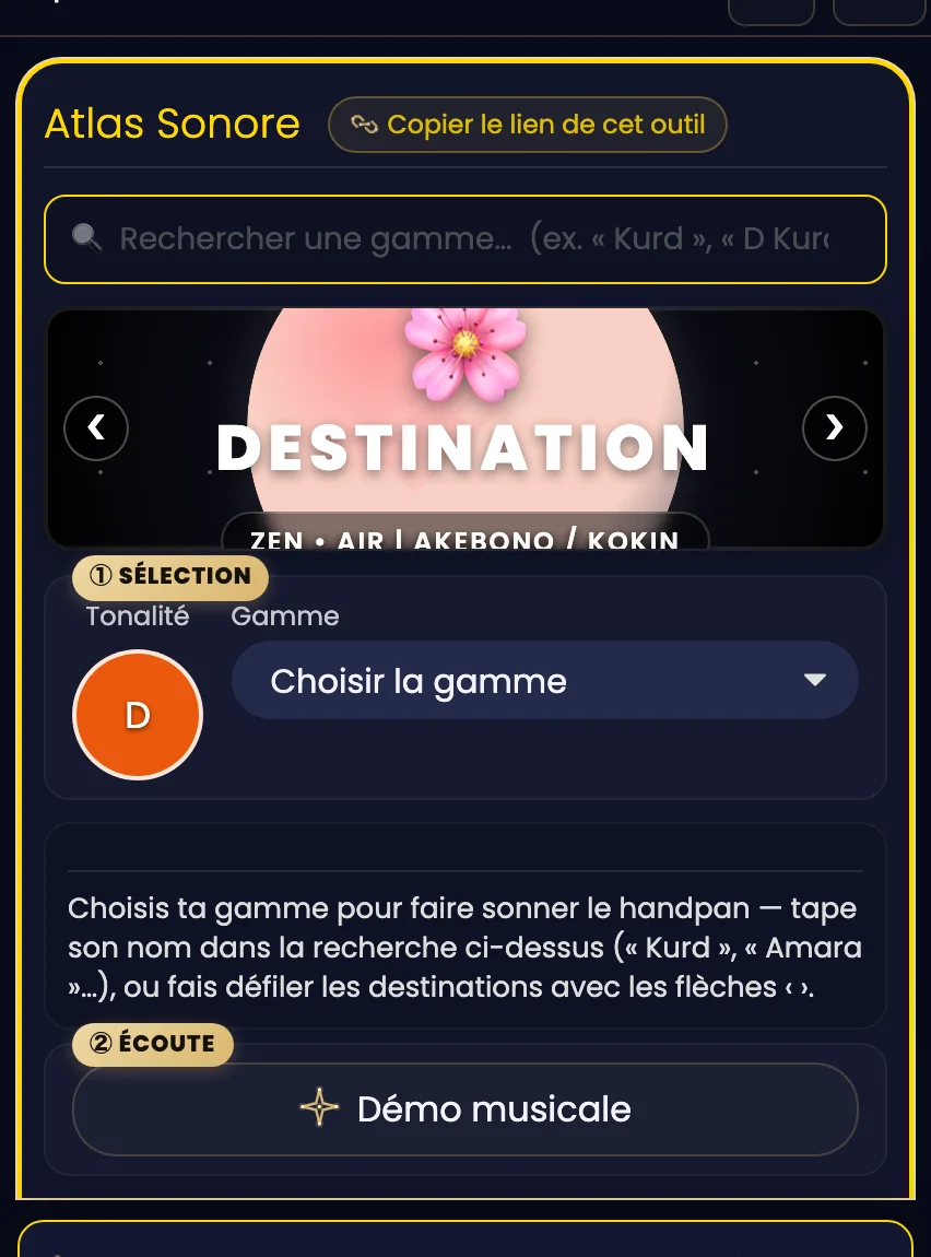 L'Atlas Sonore : voyager dans les gammes du monde