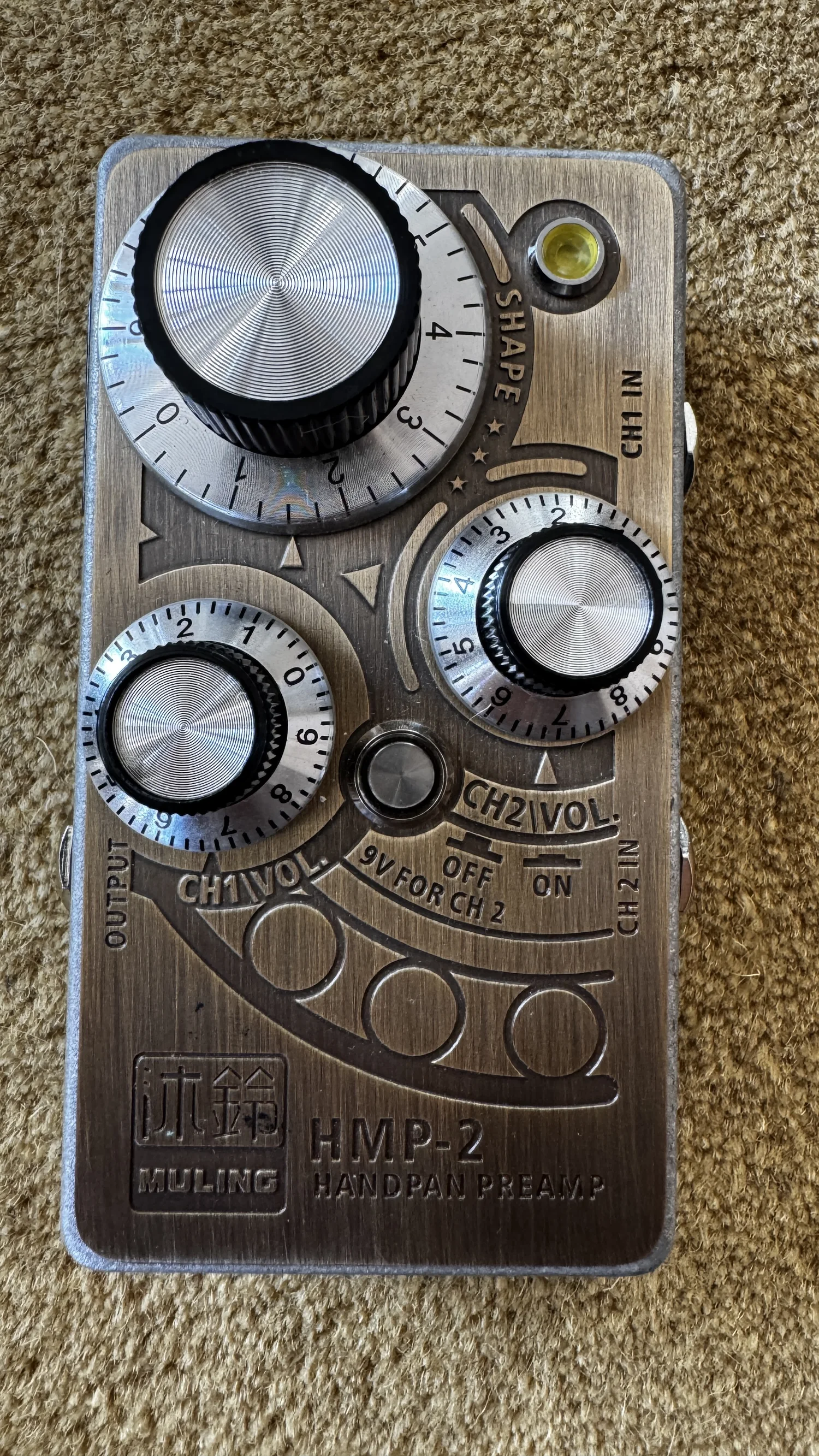 The HMP-2 preamp in detail — 1