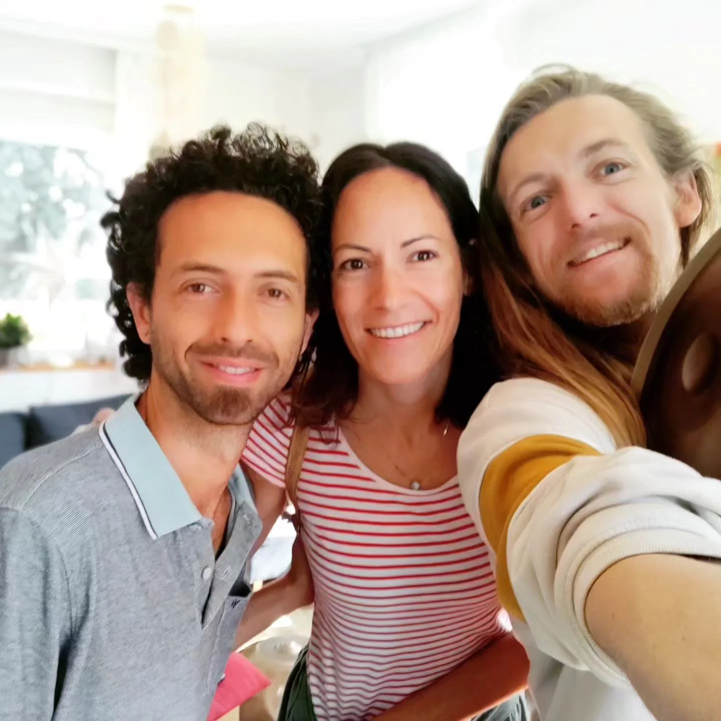 David Lesage with Yonathan and Andréa of Yishama